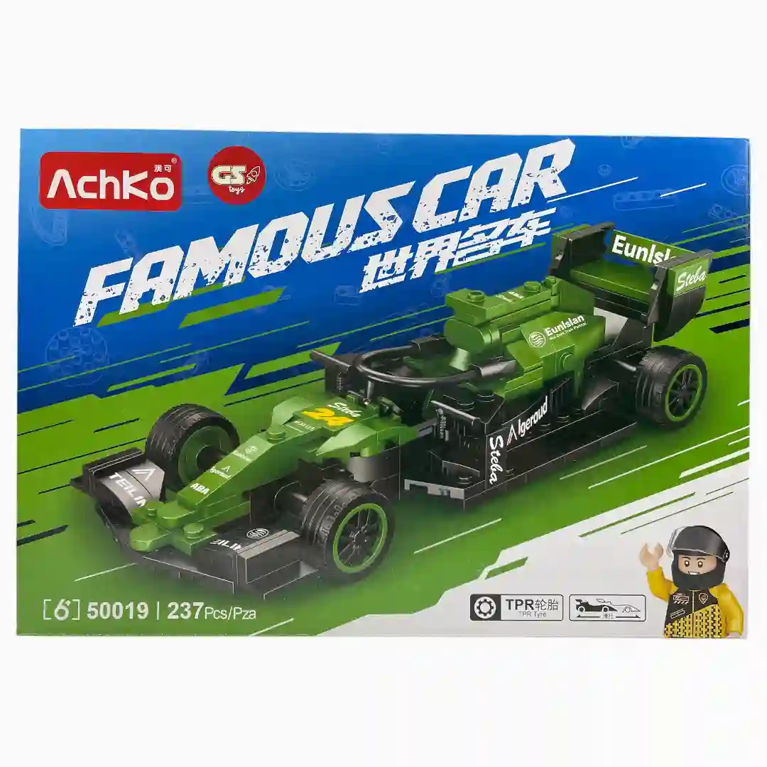 FICHAS PARA ARMAR CARRO 50019-01 FICHAS PARA ARMAR CARRO 50019 - Imagen 1