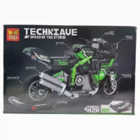 FICHAS PARA ARMAR MOTO GT-193 MG57334 - Imagen 3