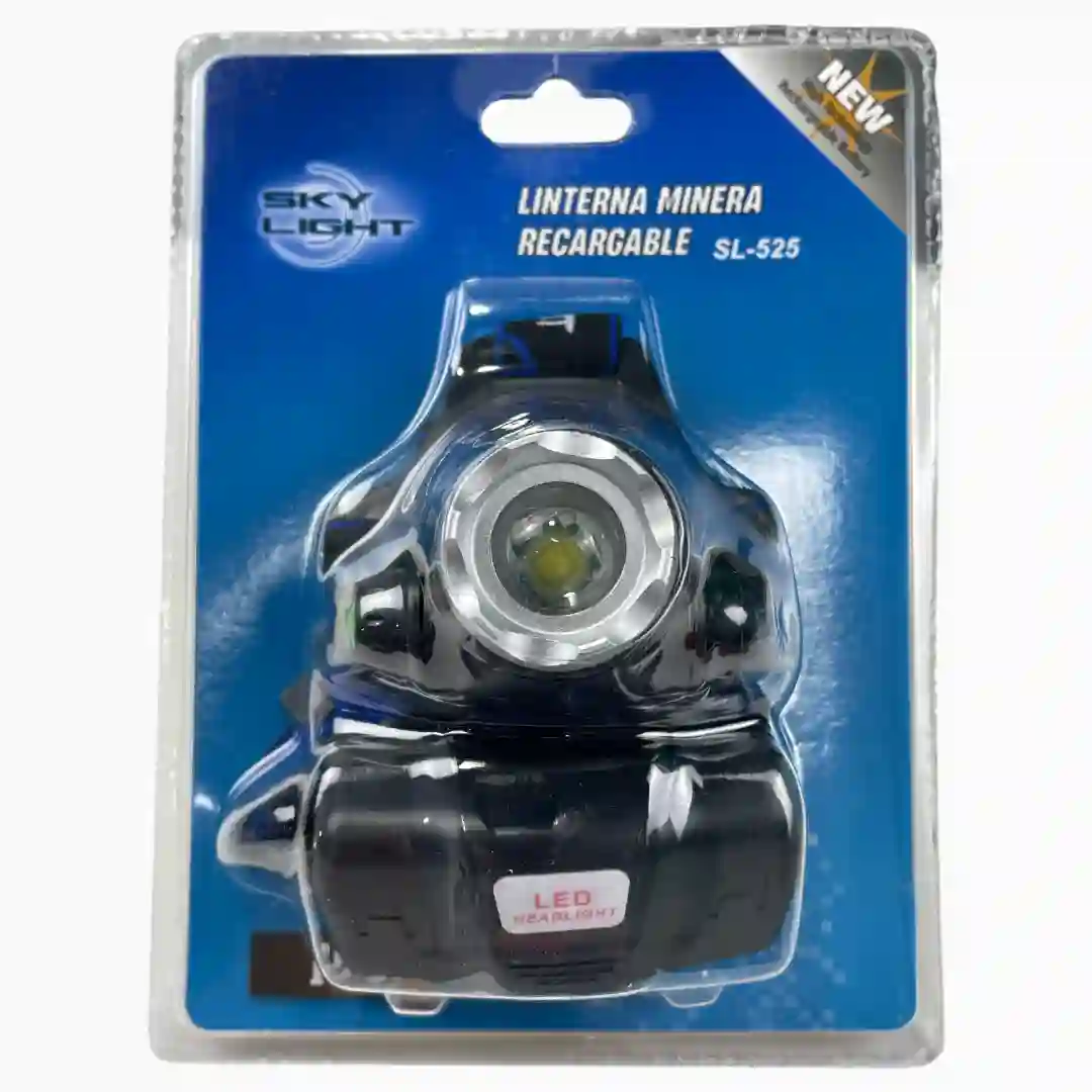 LINTERNA MINERA BLISTER SKY LIGHT SL-525 (BOX X48)-01 LINTERNA MINERA BLISTER SKY LIGHT SL-525 (BOX X48) - Imagen 1