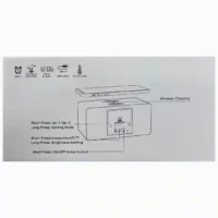 RELOJ DIGITAL DE MESA KE047 (BOX X30) - Imagen 3