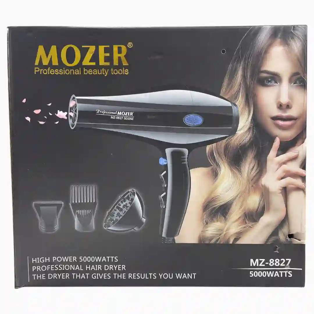 SECADOR MOZER CON DIFUSOR MZ-8827 (BOX X24)-01 SECADOR MOZER CON DIFUSOR MZ-8827 (BOX X24) - Imagen 1
