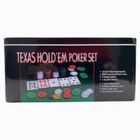 SET DE POKER EN CAJA METÁLICA KE118 (BOX X12) - Imagen 3