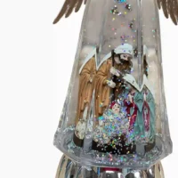 ÁNGEL DE CRISTAL LUZ Y SONIDO W113 - Imagen 3