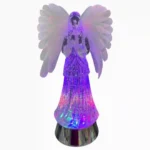 ÁNGEL DE CRISTAL LUZ Y SONIDO W114