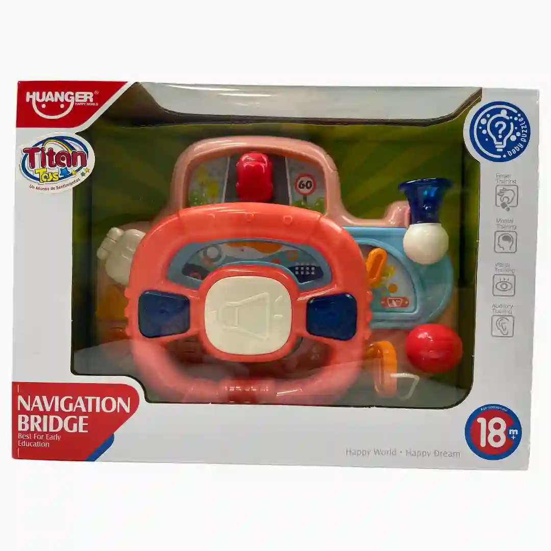 BEBÉ TIMÓN DE INTELIGENCIA AZUL HE0542 (BOX X24)-01 BEBÉ TIMÓN DE INTELIGENCIA AZUL HE0542 (BOX X24) - Imagen 1