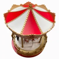 CARRUSEL DECORATIVO LUZ Y SONIDO S4786 - Imagen 6