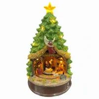 DECORACIÓN NAVIDEÑA ÁRBOL CON PESEBRE W073 - Imagen 4