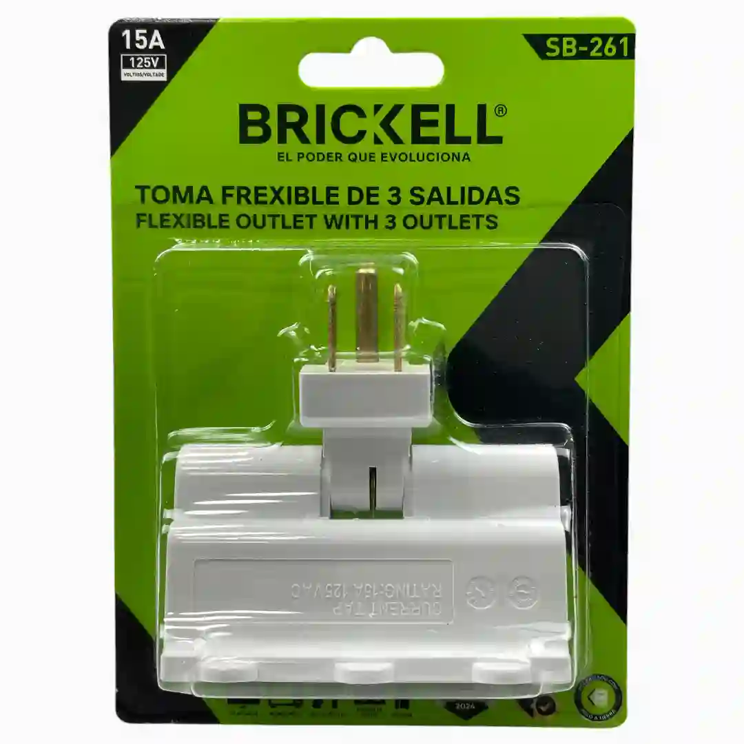 MULTITOMA BRICKELL FREXIBLE 3 SALIDAS SB-261-01 MULTITOMA BRICKELL FREXIBLE 3 SALIDAS SB-261 - Imagen 1