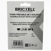 MULTITOMA BRICKELL FREXIBLE 3 SALIDAS SB-261 - Imagen 2