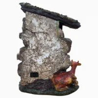 PESEBRE DECORATIVO CON LUZ Y SONIDO W3002 - Imagen 3