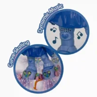 PRINCESA PATINADORA CON LUZ Y SONIDO 9503C (BOX X36) - Imagen 4